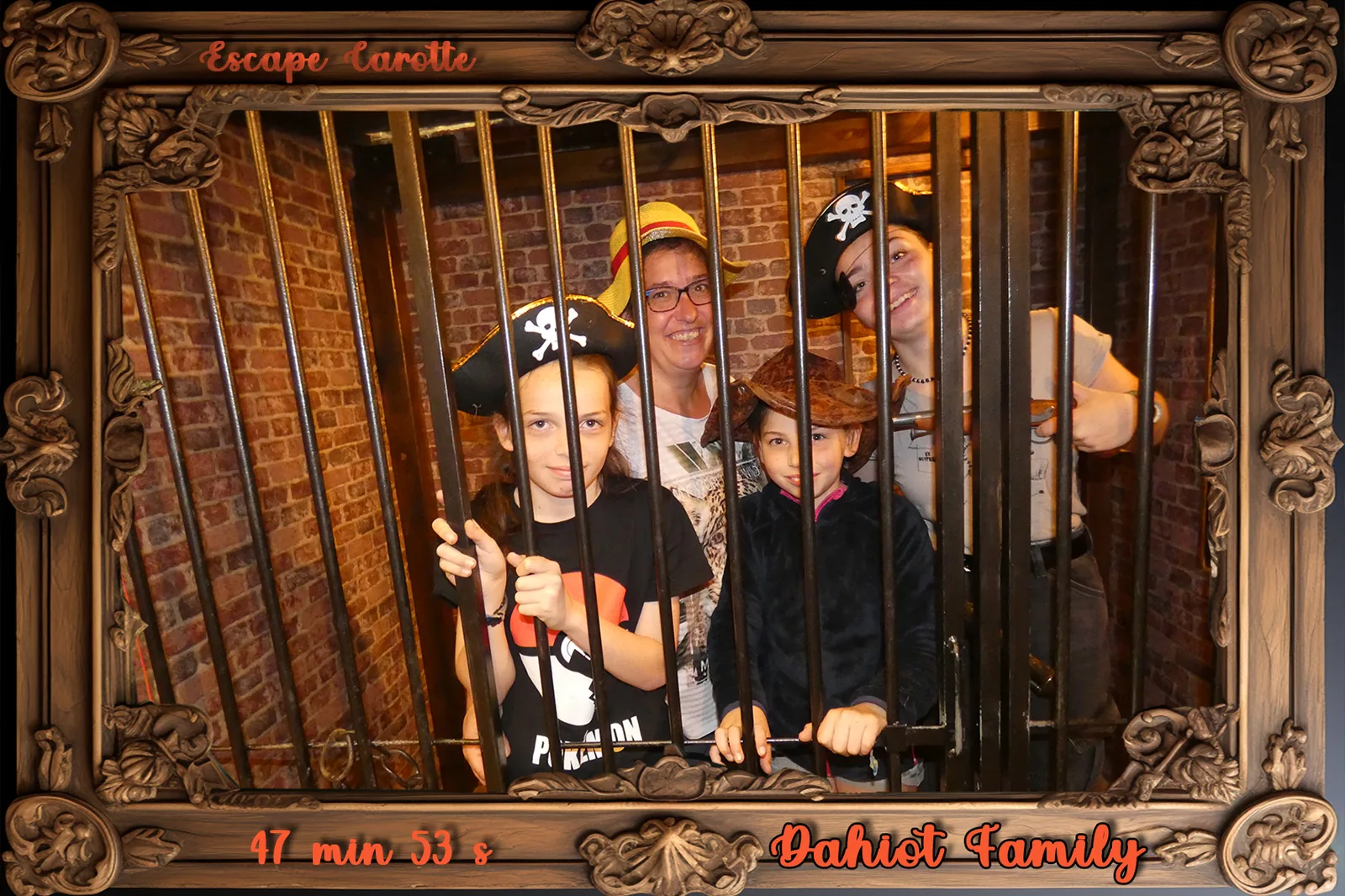 Team speelt bij Escape Carotte