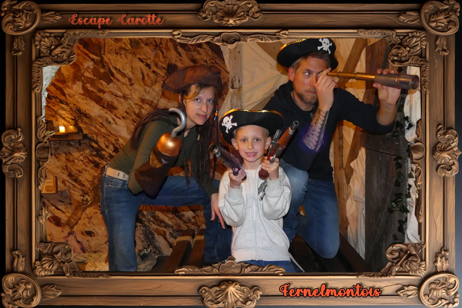 Belgische groep bij Escape Carotte Porto