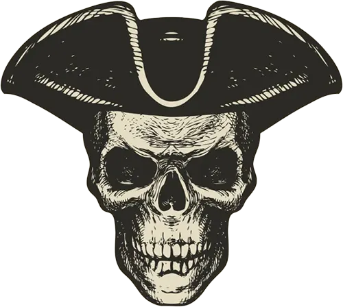Piratenschädel